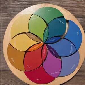 Pottery Barn Kids Color Wheel Puzzle
